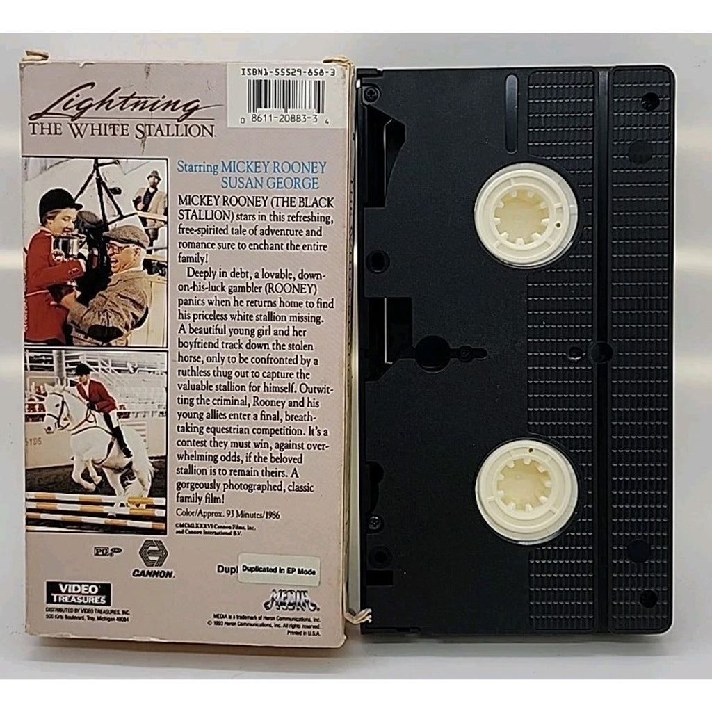 Lightning, the White Stallion (VHS, 1993)