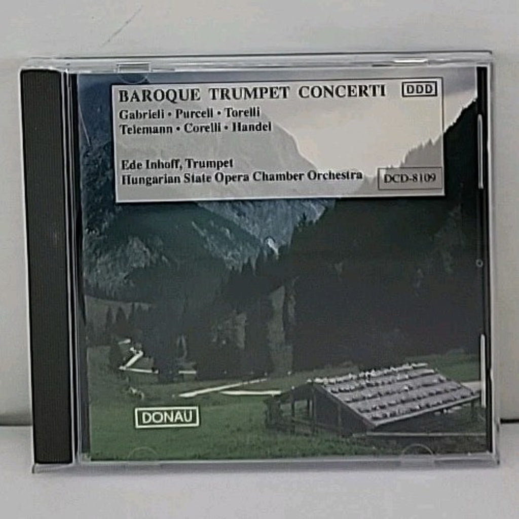 Baroque Trumpet Concerti Hungarian State Opera Chamber Orchestra CD Classical