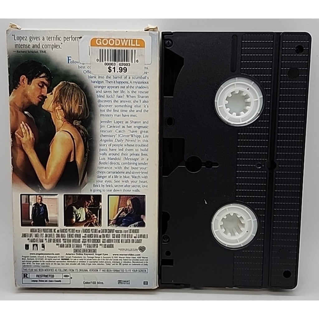 Angel Eyes (VHS, 2002)