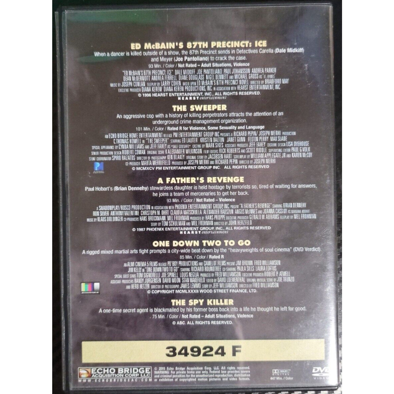 5 Action Movies (DVD)
