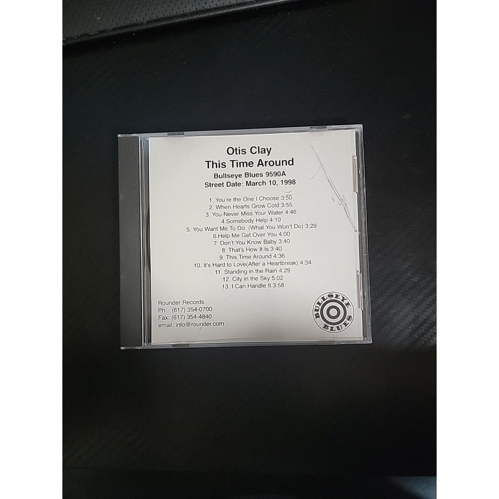 Otis Clay This Time Around Recording (CD)