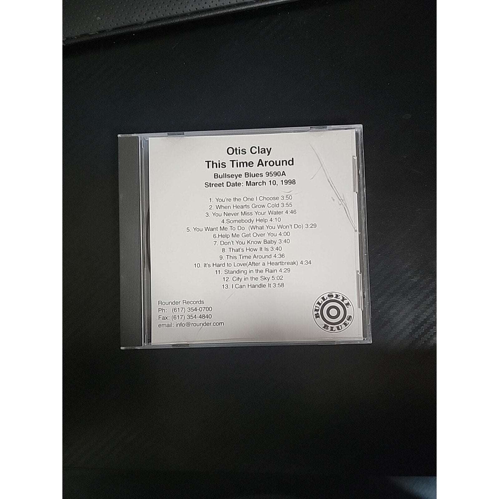 Otis Clay This Time Around Recording (CD)