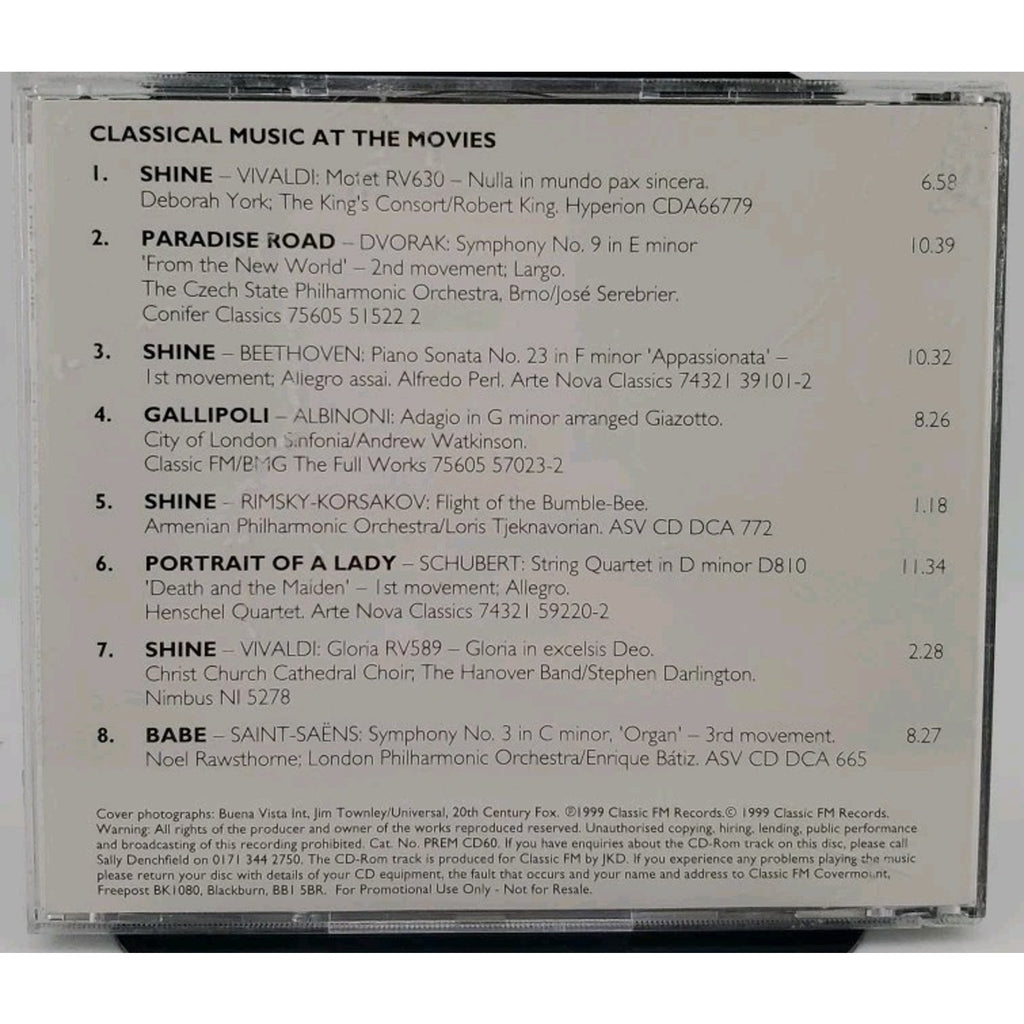 Classic FM Movies CD All Time Great Music Collection