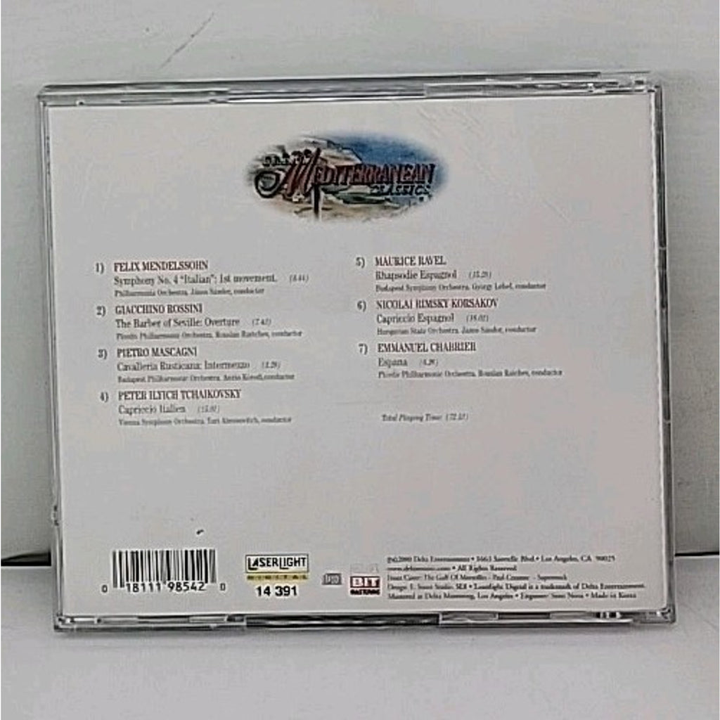 Great Mediterranean Classics by Various (CD, 2004)