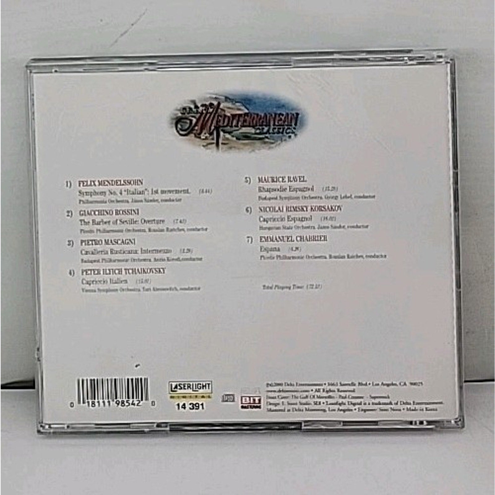 Great Mediterranean Classics by Various (CD, 2004)