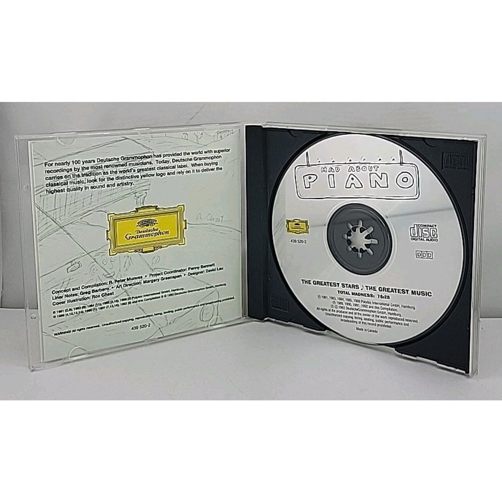 Mad about Piano by Various (CD, 1993)