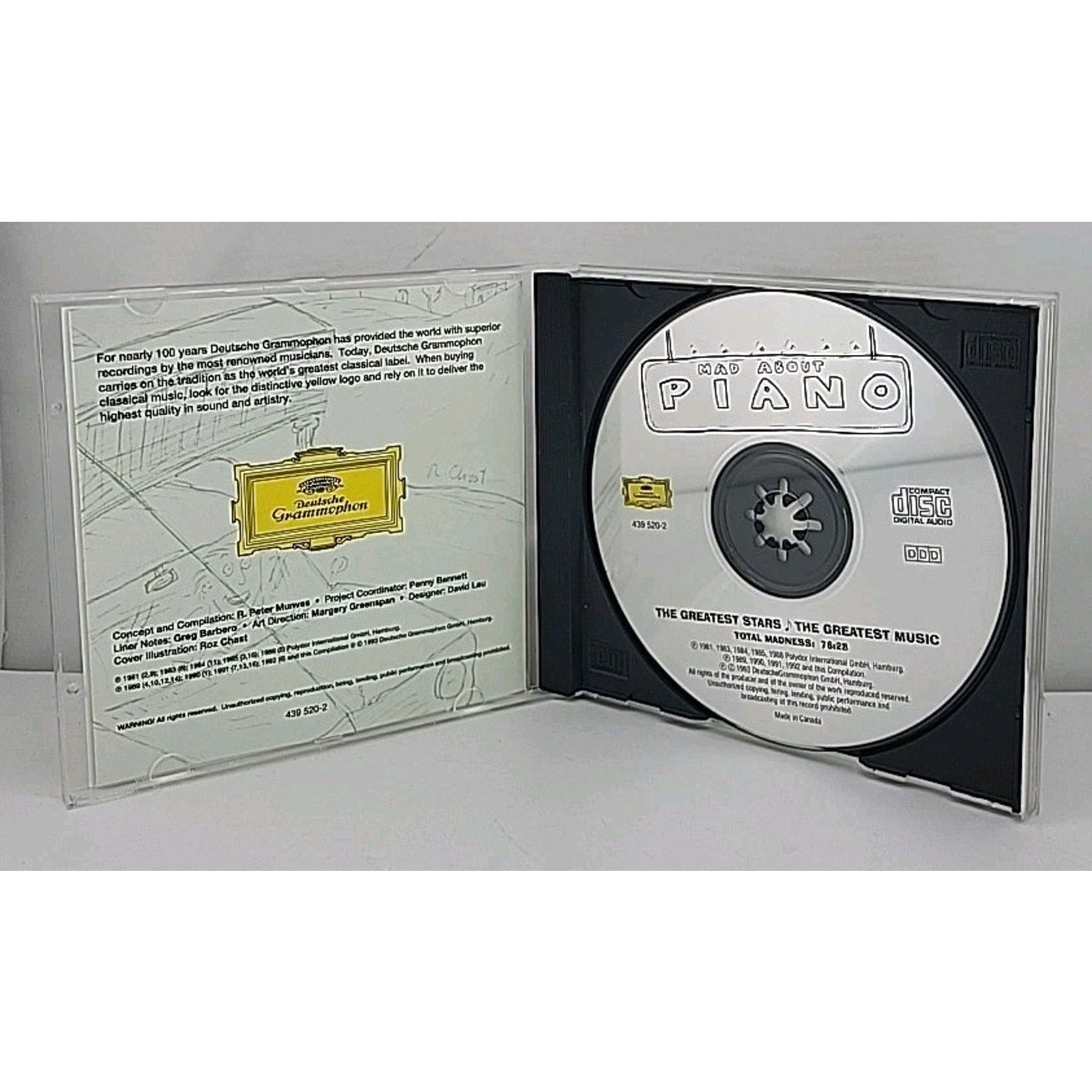 Mad about Piano by Various (CD, 1993)