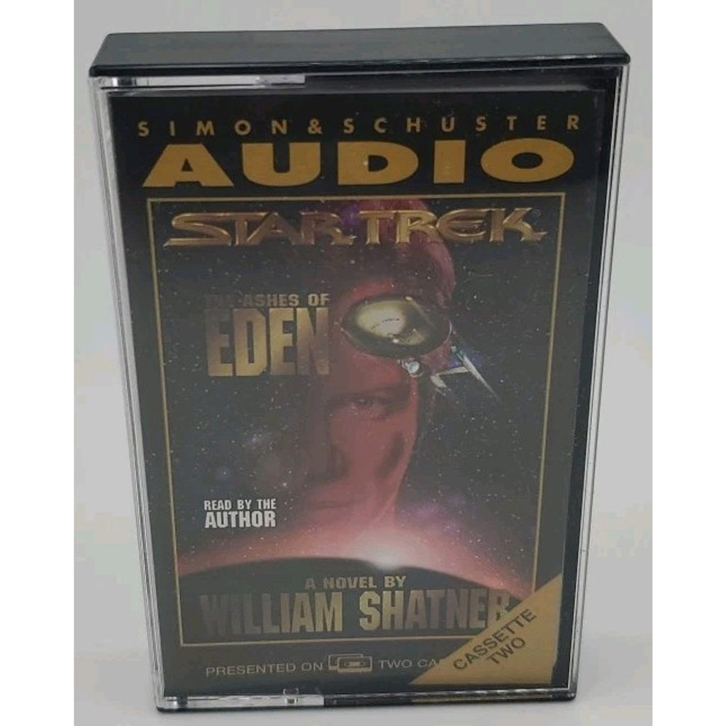 Star Trek The Ashes of Eden 1995 William Shatner 2 Cassette