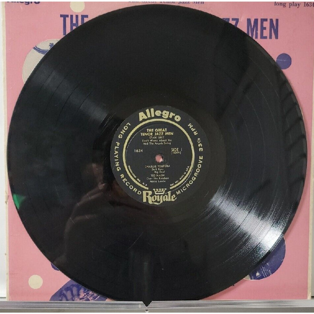 The Great Tenor Jazz Men (Record)