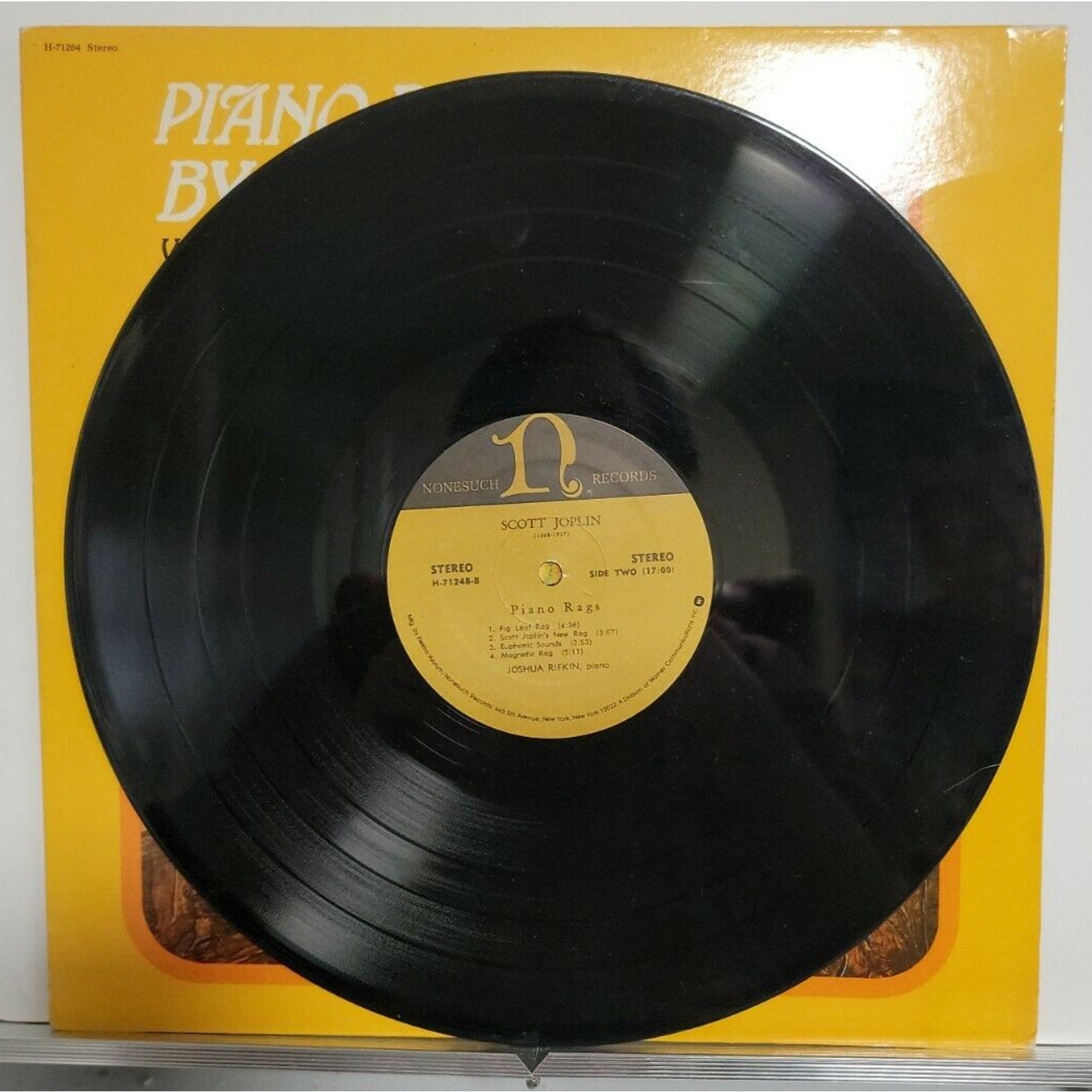 Scott Joplin - Joshua Rifkin – Piano Rags, Volume II (Vinyl)