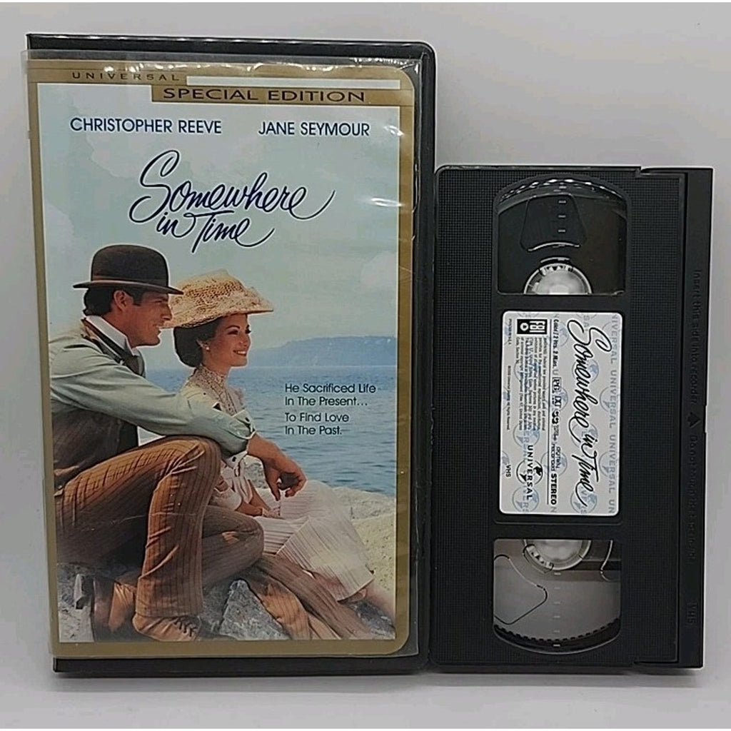 Somewhere in Time (VHS, 2000, Clam Shell 20th Anniversary Edition)
