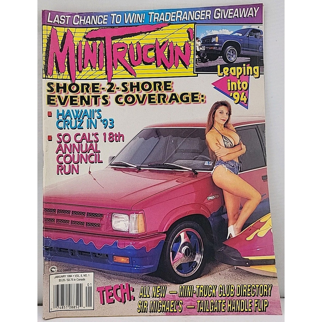 Minitruckin' Magazine - January 1994 - Vol. 8 No. 1