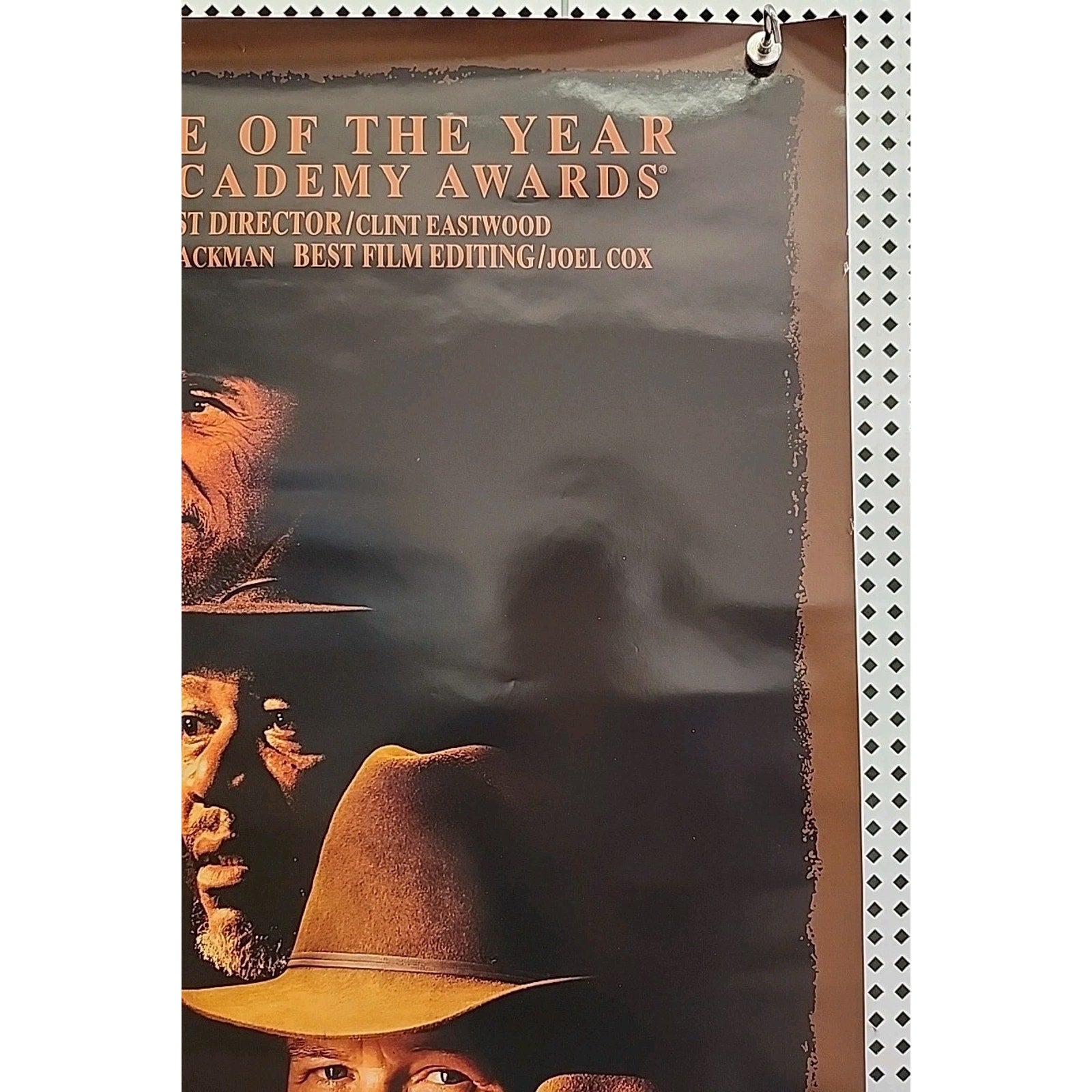 1992 Unforgiven 27x40 DS Rolled Movie Poster Clint Eastwood Warner Bros