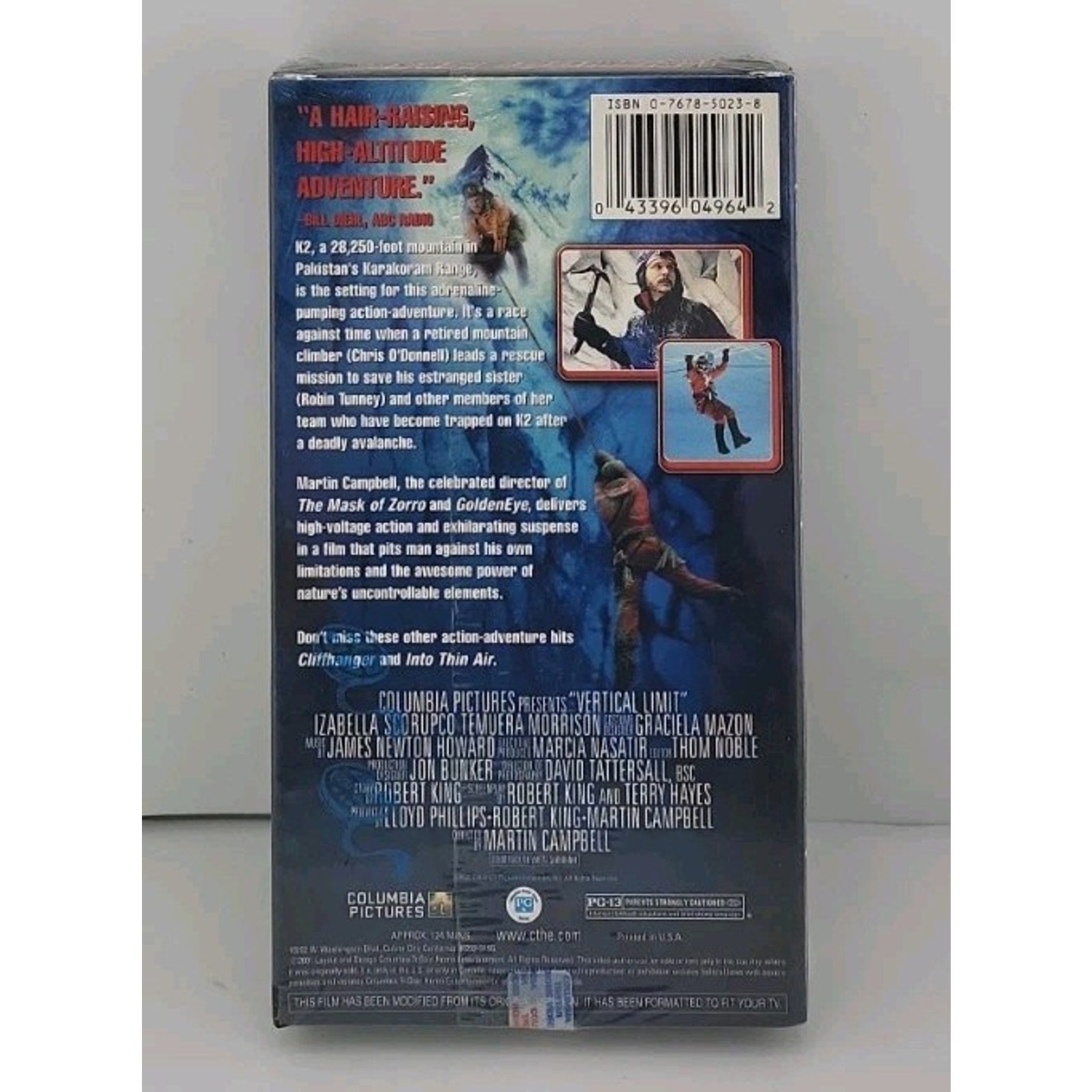 Vertical Limit (VHS, 2000) *Brand New*