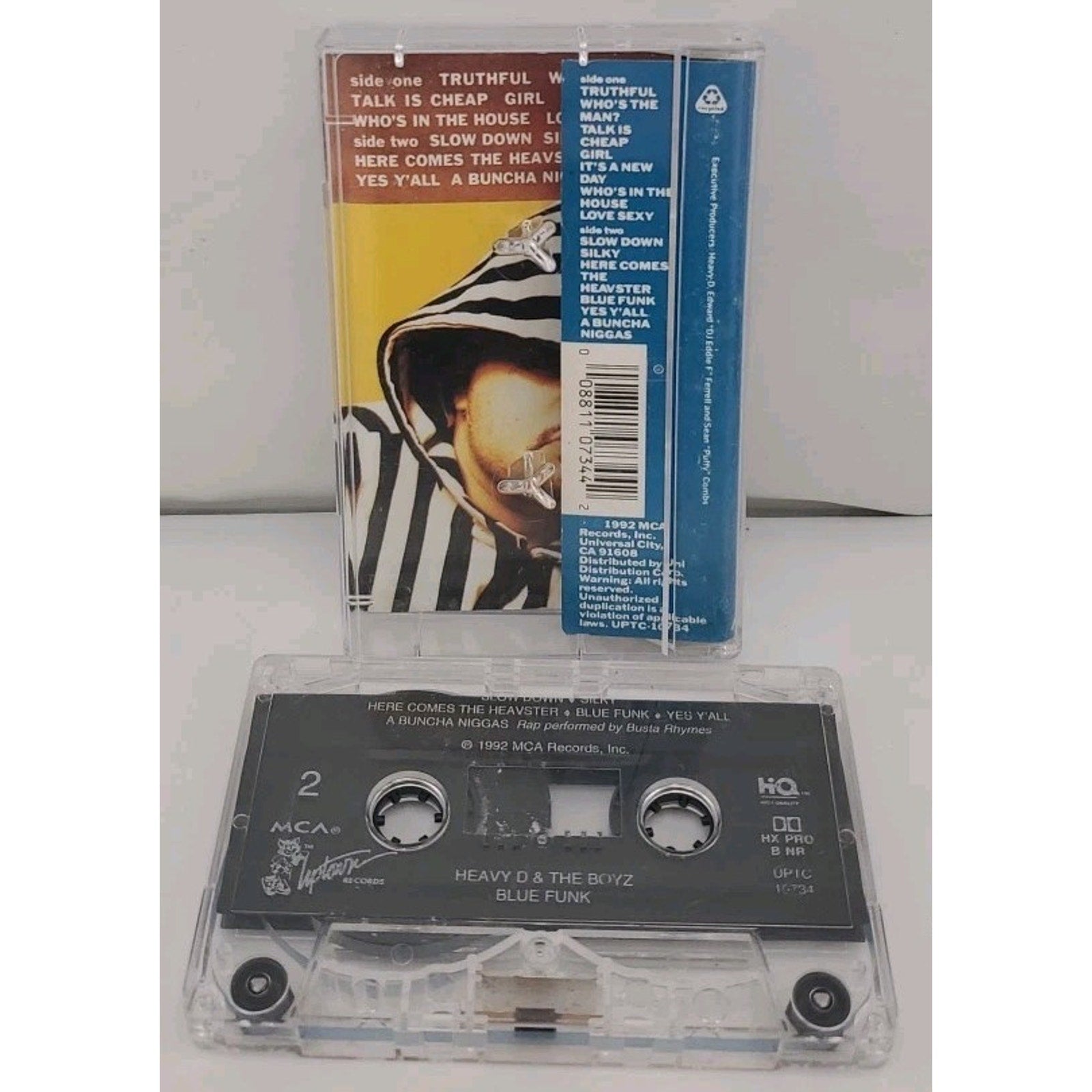 Blue Funk by Heavy D & the Boyz (Cassette, Dec-1992, Uptown/MCA)