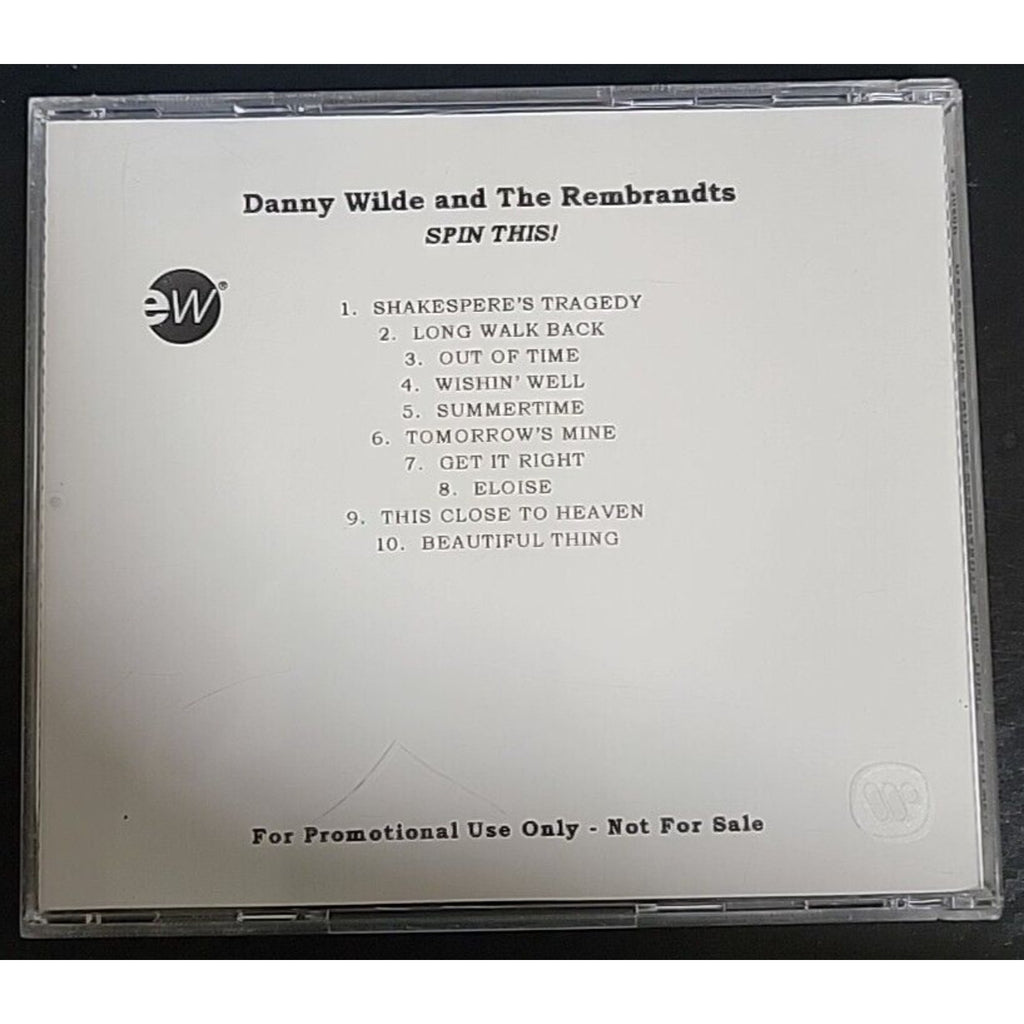 Danny Wilde And The Rembrandts "Spin This!" CD