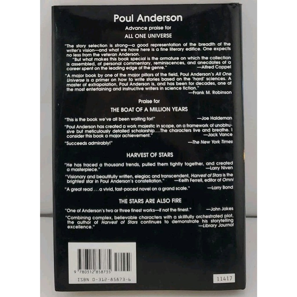 All One Universe by Paul Anderson (1996, Hardcover)