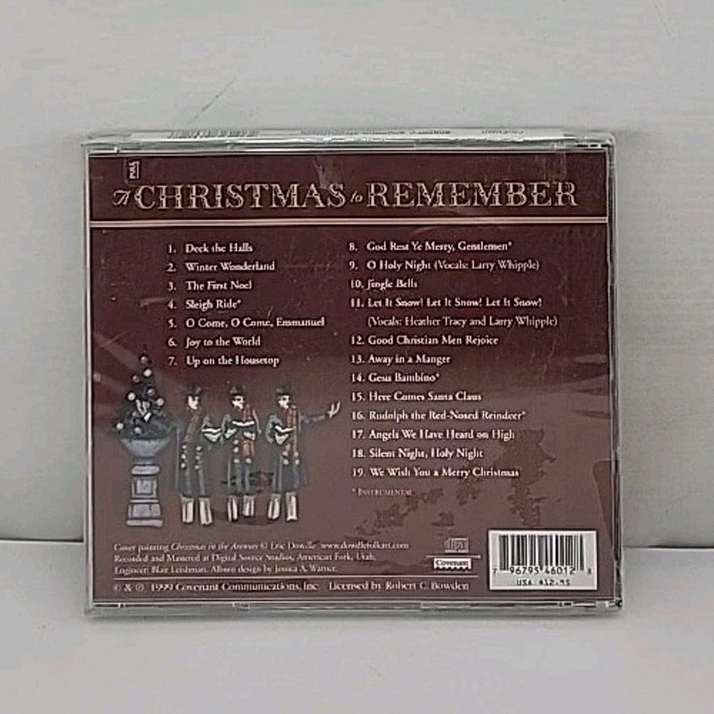A Christmas To Remember By Robert C. Bowden CD *Brand New*
