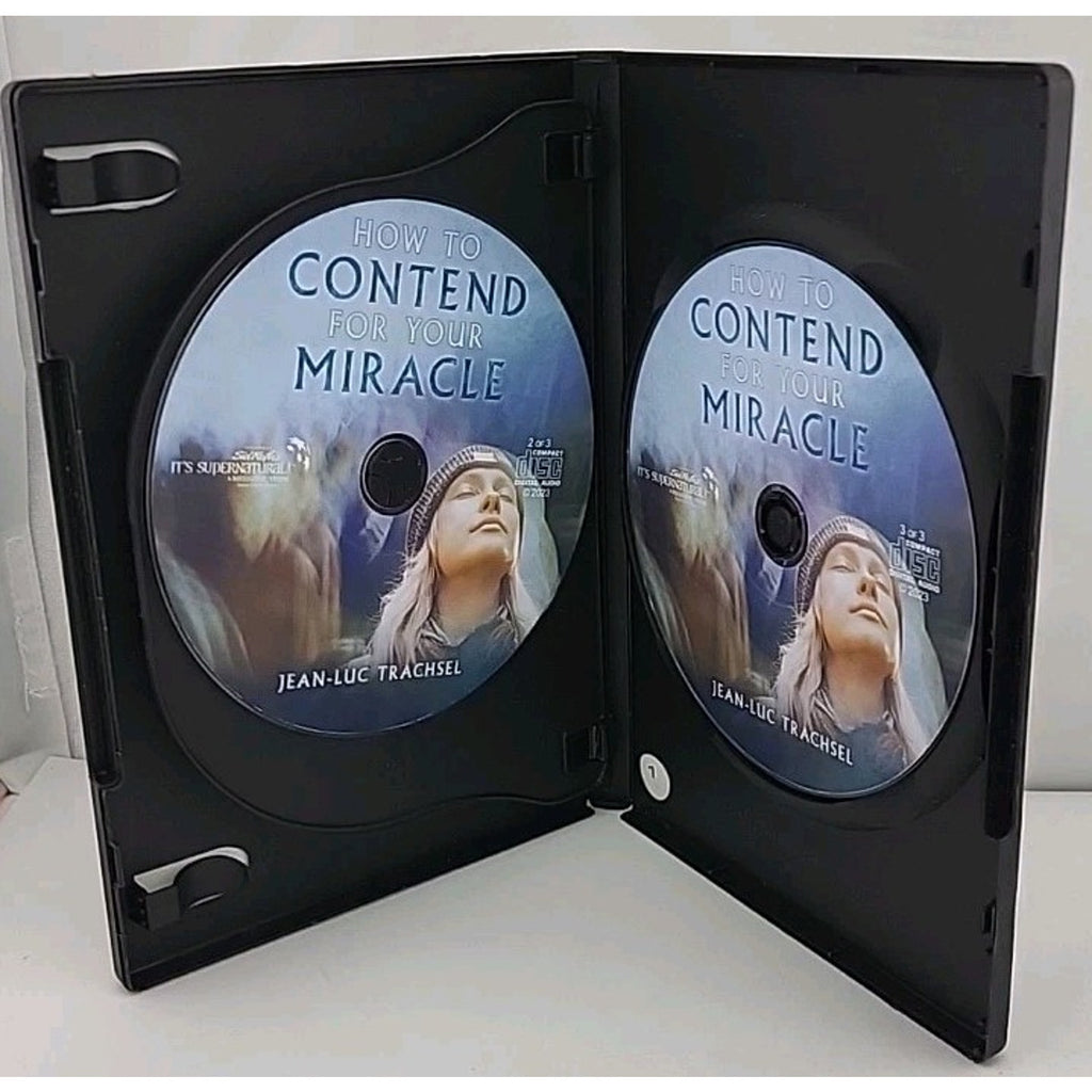 How to Contend for Your Miracle DVD 2023 Jean-Luc Trachsel