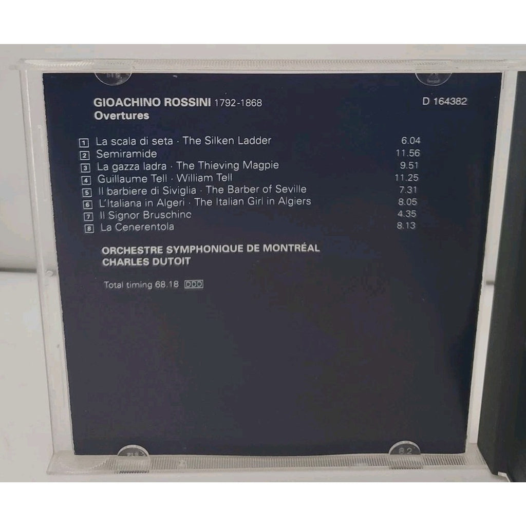 Rossini: 8 Overtures CD