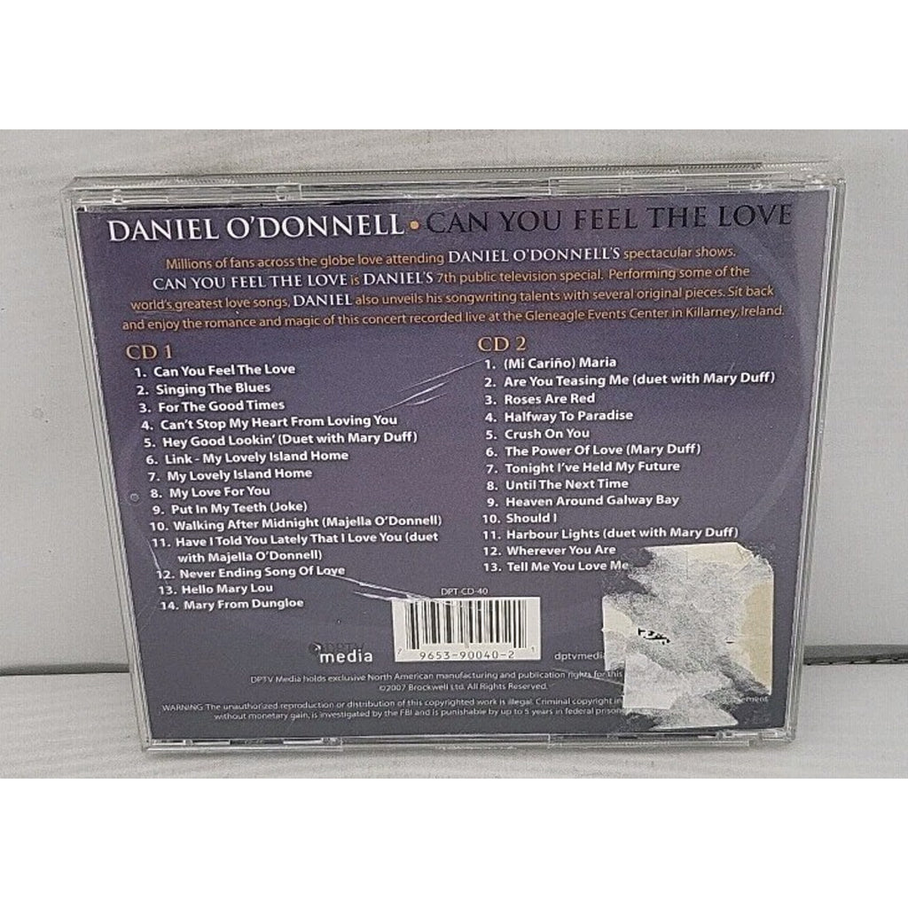 Can You Feel the Love by Daniel O'Donnell (CD, 2007)