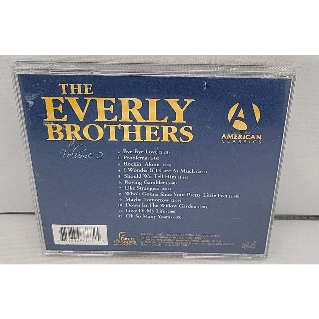 The Everly Brothers Vol. 2 CD