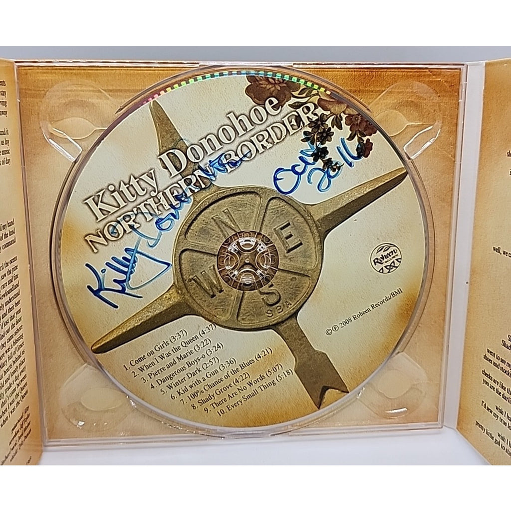 Northern Border by Kitty Donohoe (CD, 2008) Autographed OCT 2016