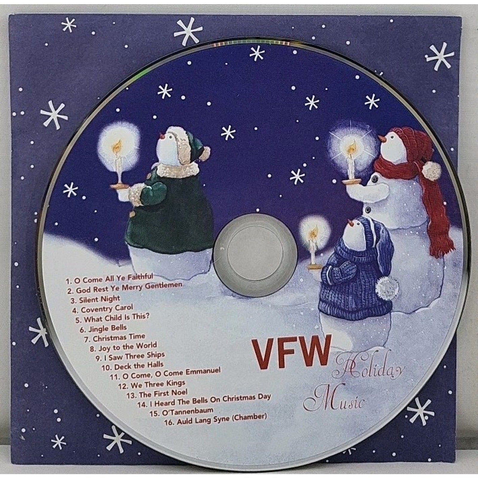 VFW Holiday Music CD