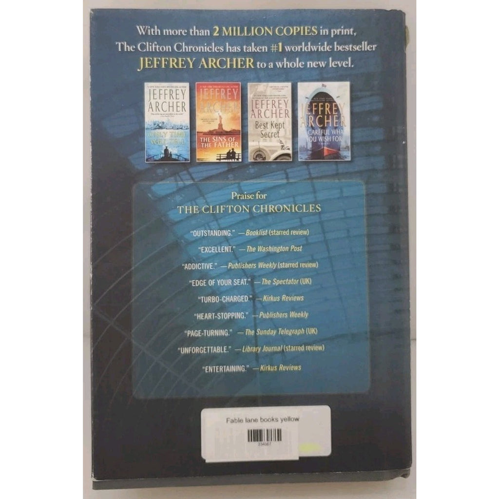 Mightier Than the Sword : A Novel by Jeffrey Archer (2015, Hardcover)