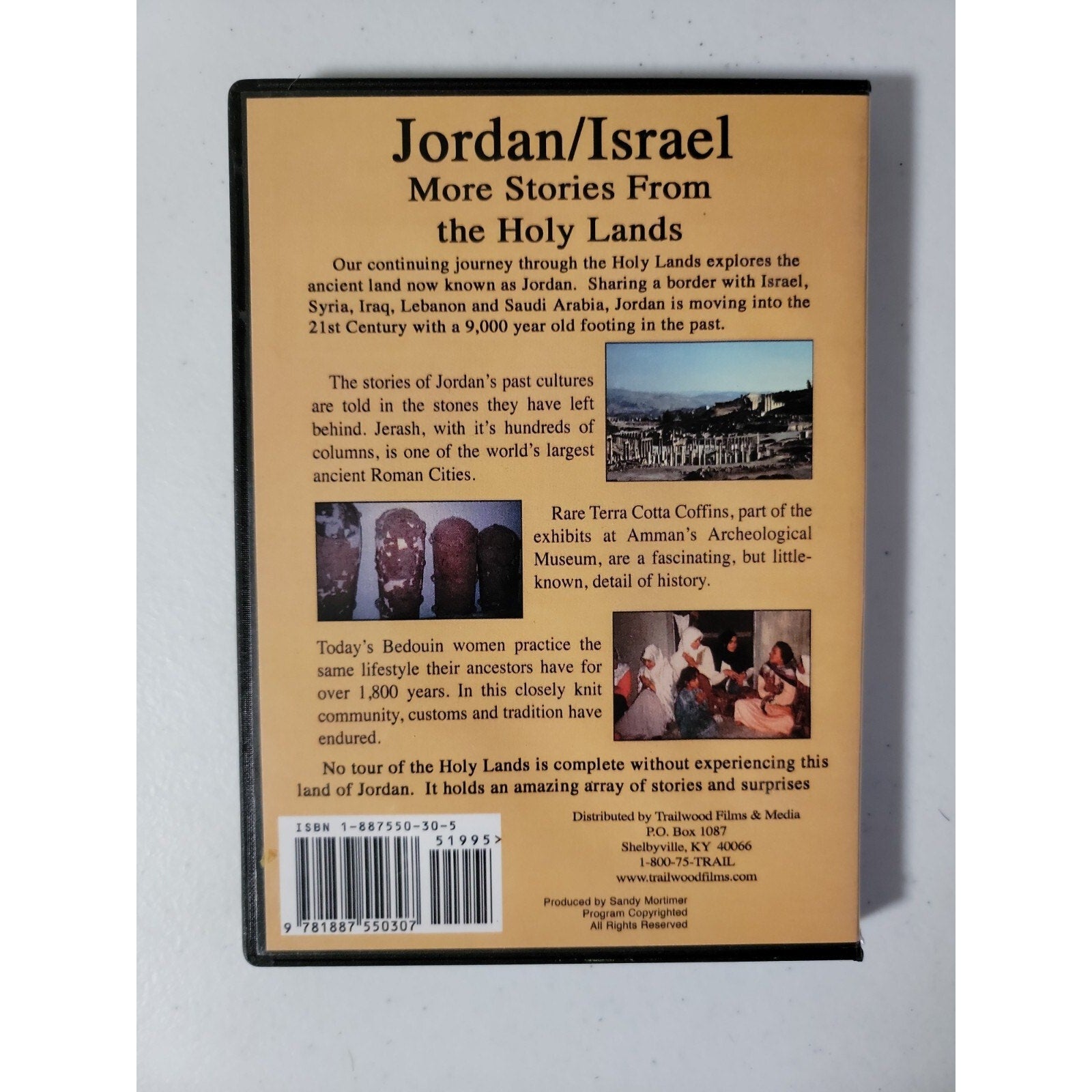 Jordan Israel More Stories From the Holy Lands (DVD)