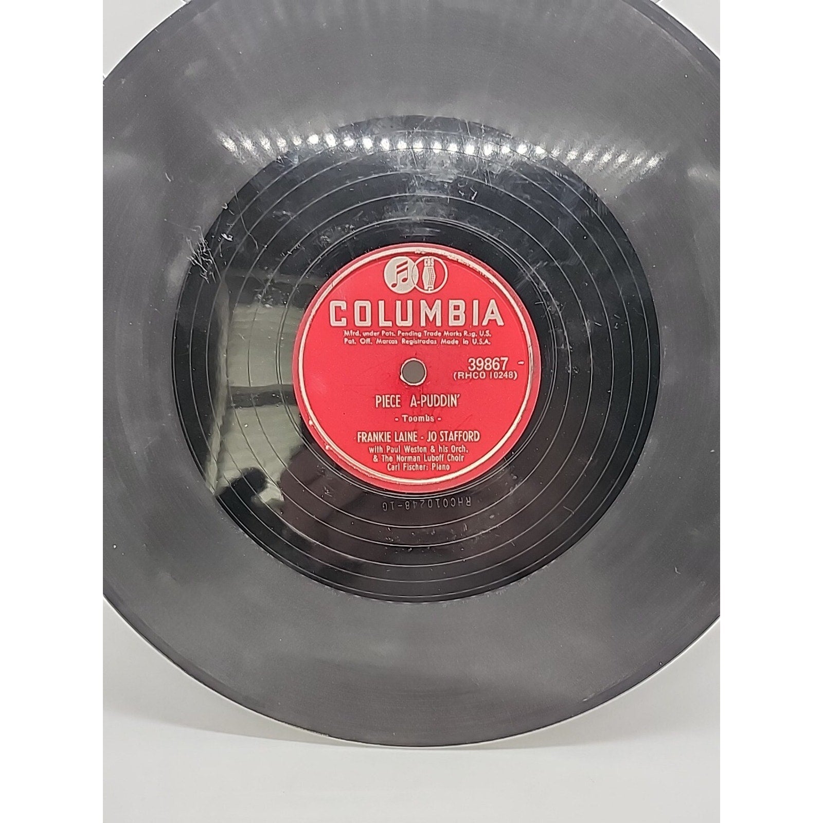 Jo Stafford & Frankie Laine - Tonight We're Setting The Woods On Fire (Record)