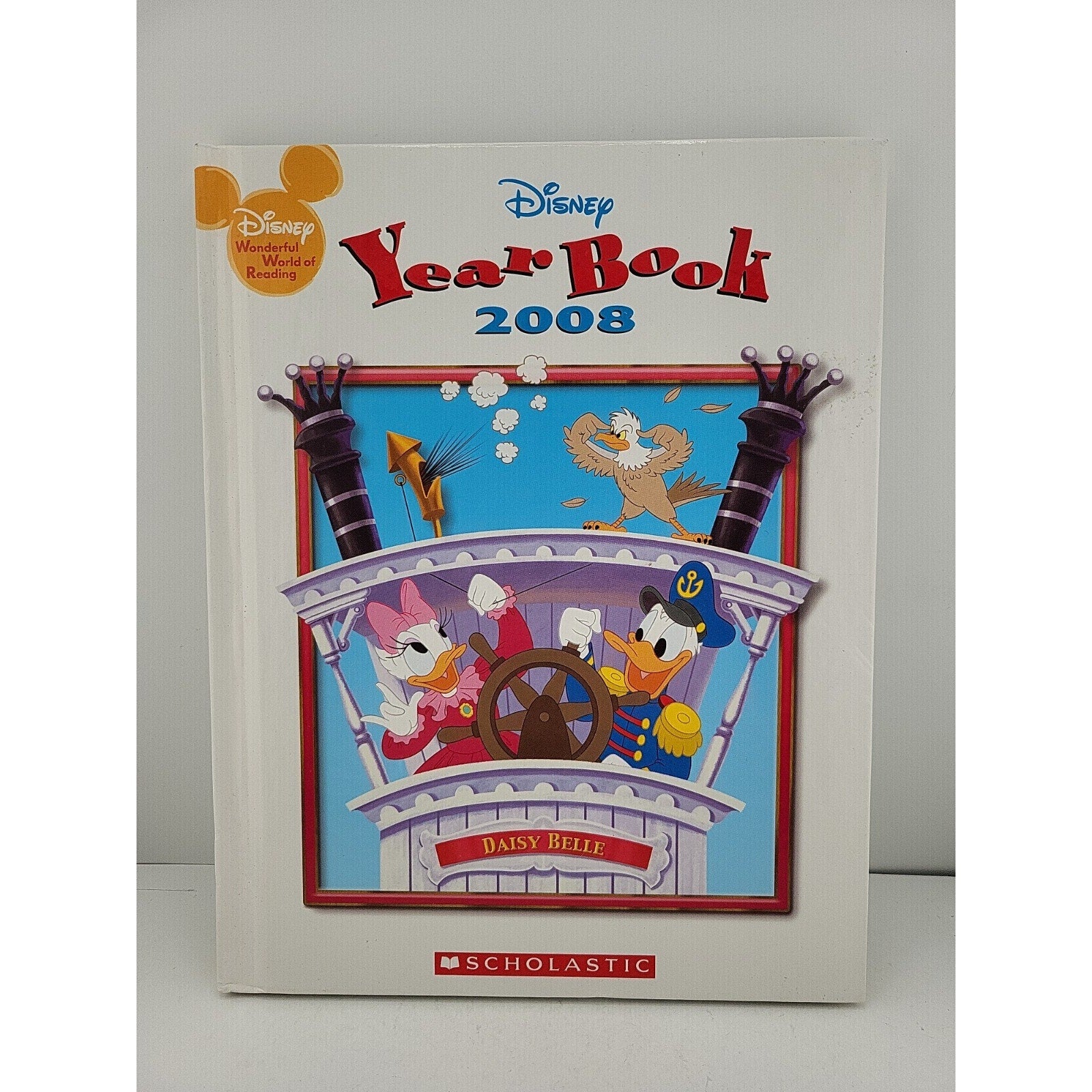 Y2K Disney Year Book 2008 Hardcover Wonderful World of Reading