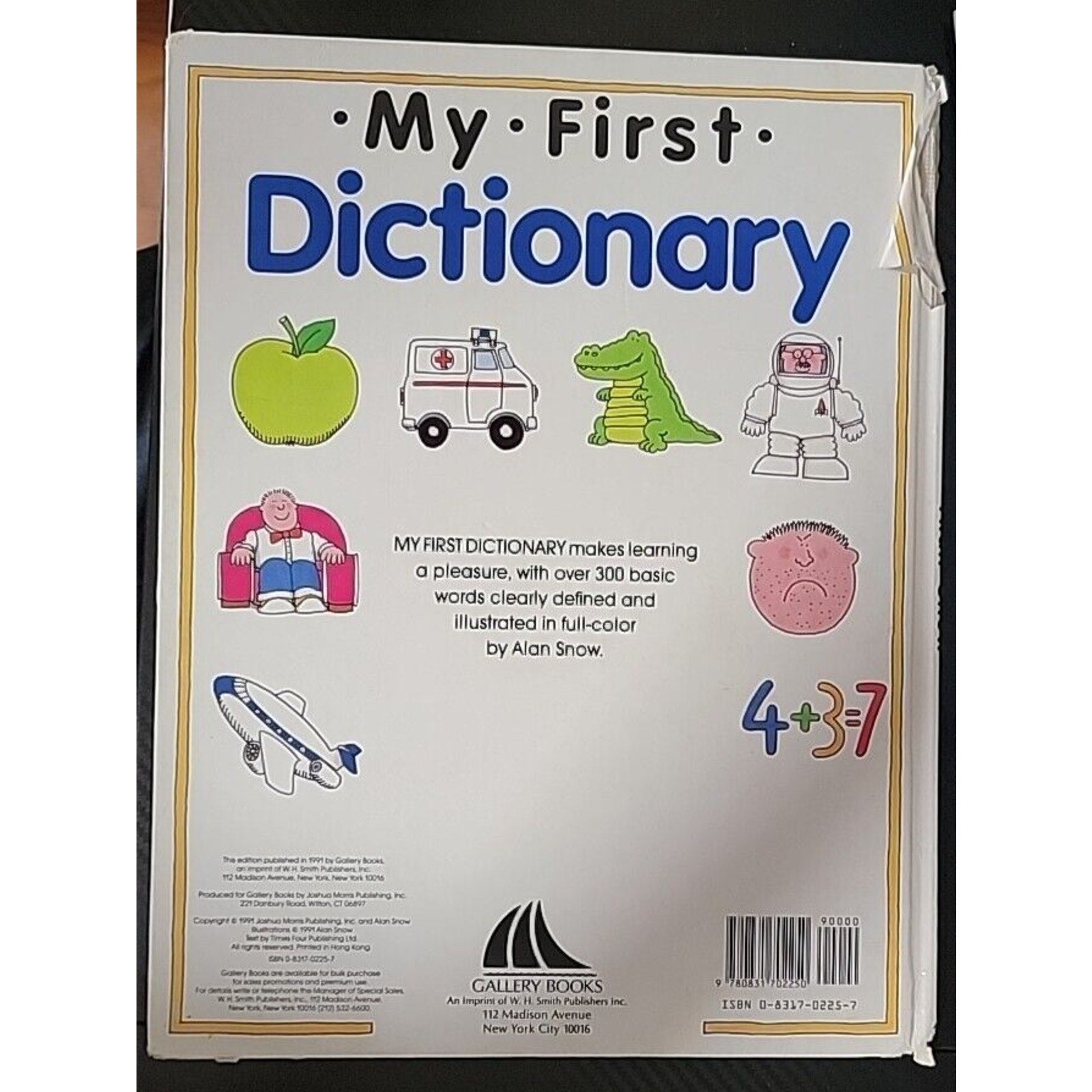 My First Dictionary by Alan Snow (Hardcover)