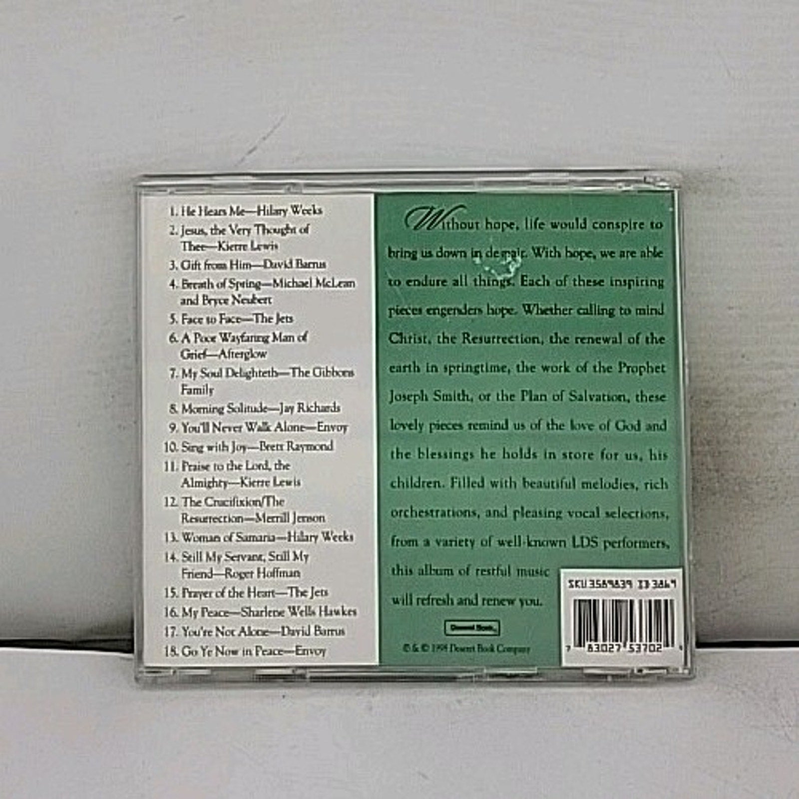 Hope: Music Of Inspiration - Audio CD By Assorted