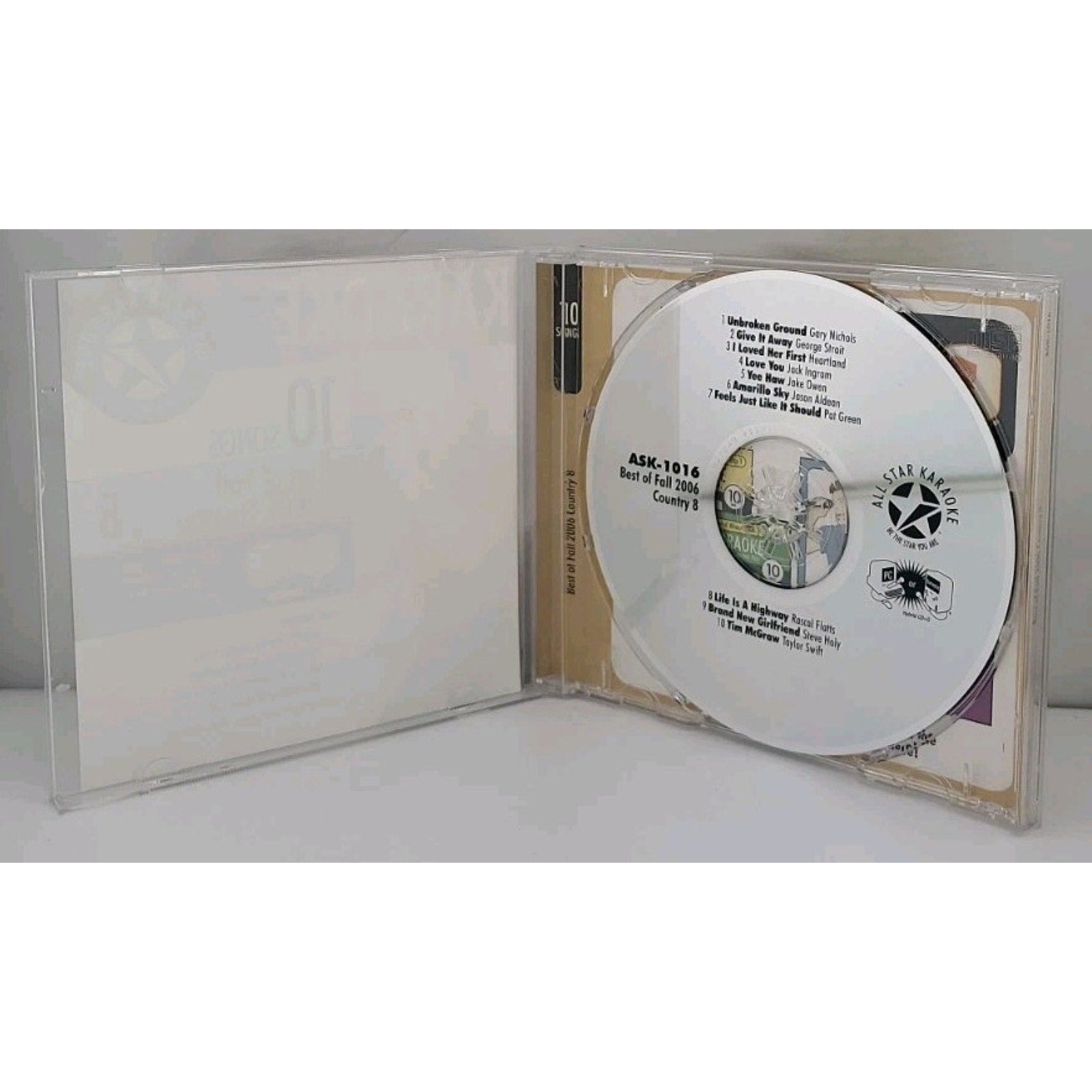 Karaoke: Best of Summer Country, Vol. 8 by Various (CD, 2006)