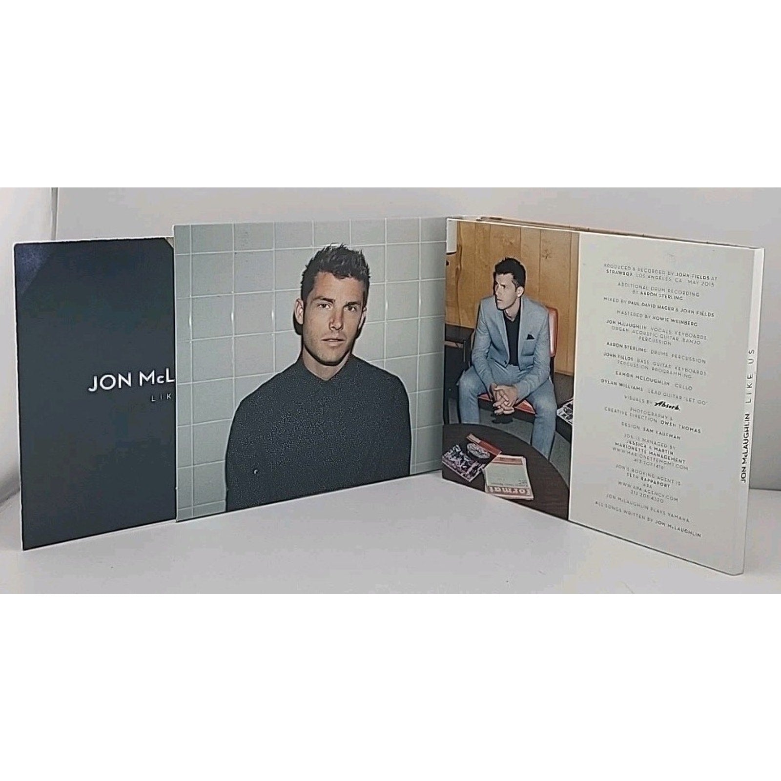 Like Us [Digipak] by Jon McLaughlin (Pop) (CD, Oct-2015, Razor & Tie)