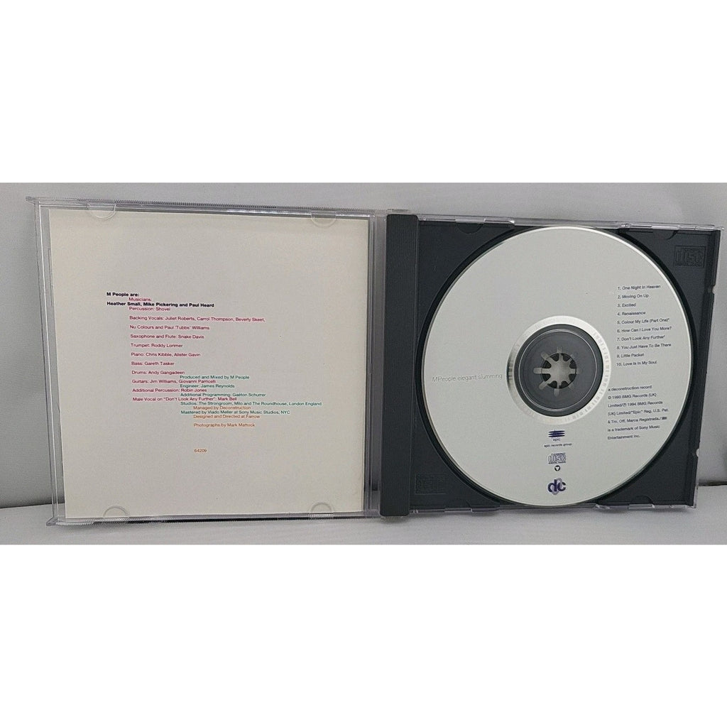 Elegant Slumming by M People (CD, 1994)