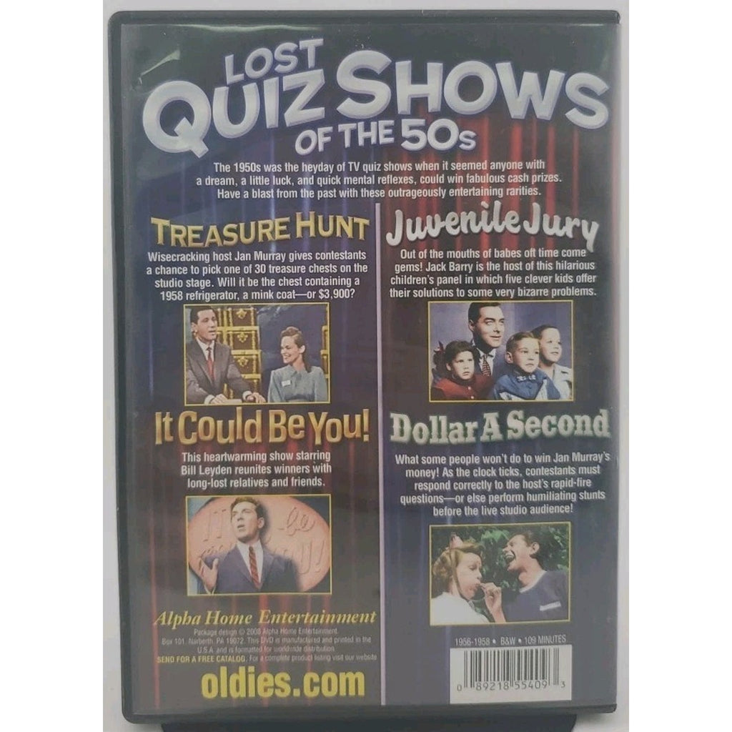 Lost Quiz Shows of the 50's (DVD, 1950)
