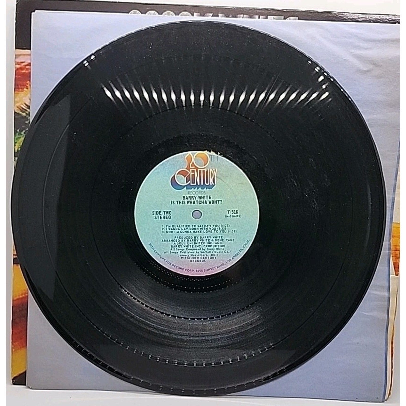 Is This Whatcha Wont? Barry White Vinyl LP (Record)