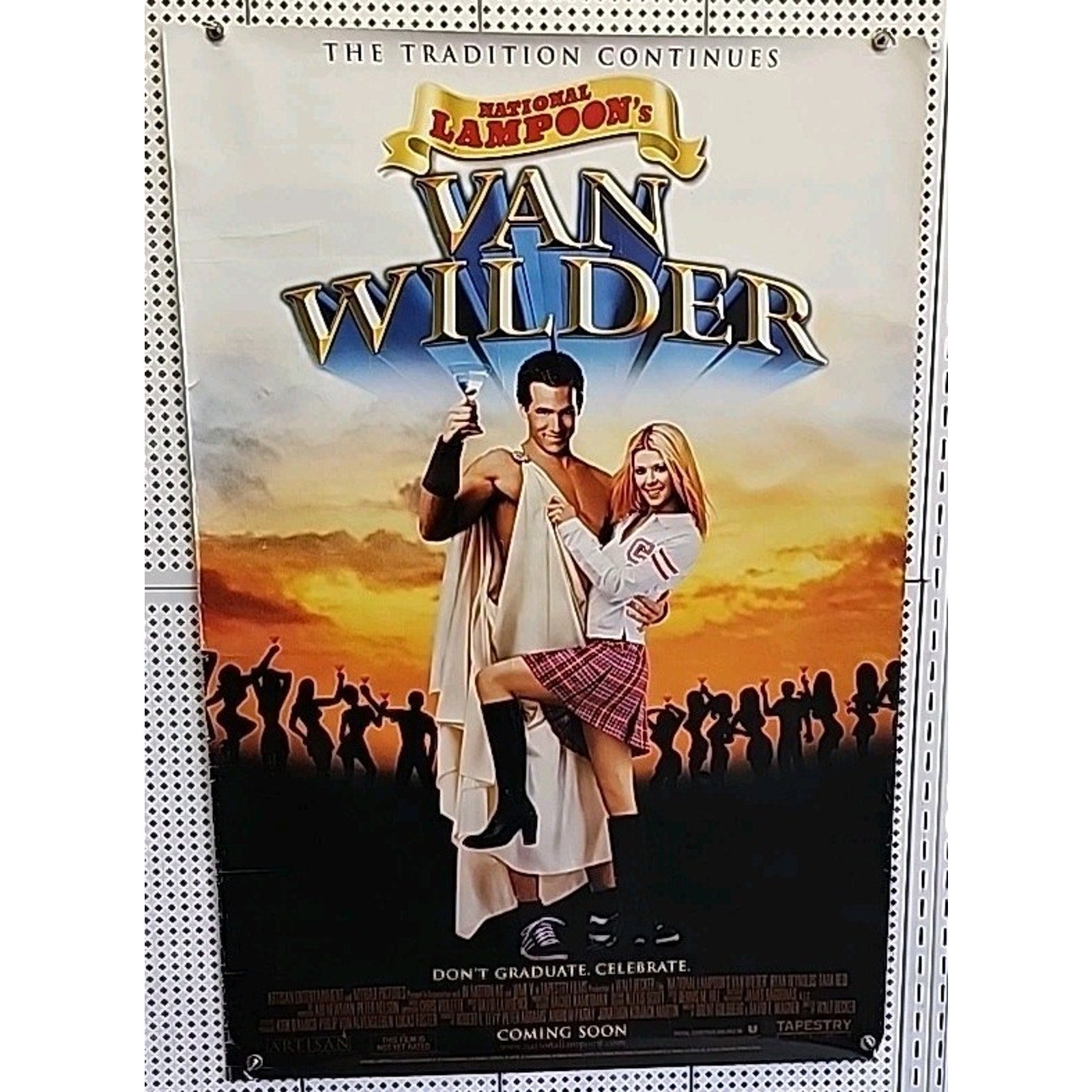 National Lampoon's Van Wilder (2002) Original Movie Poster 27x40