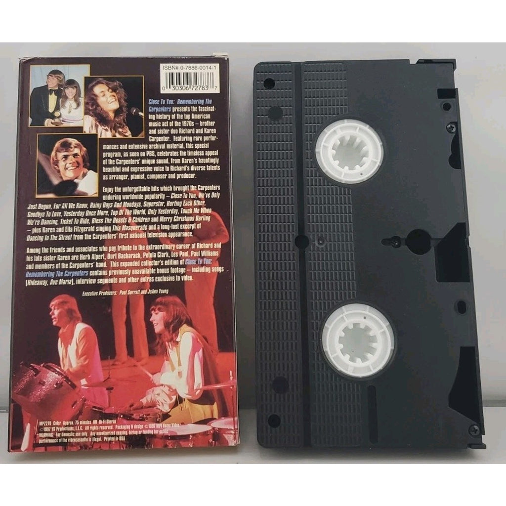 Close to You: Remembering the Carpenters (VHS, 1998)