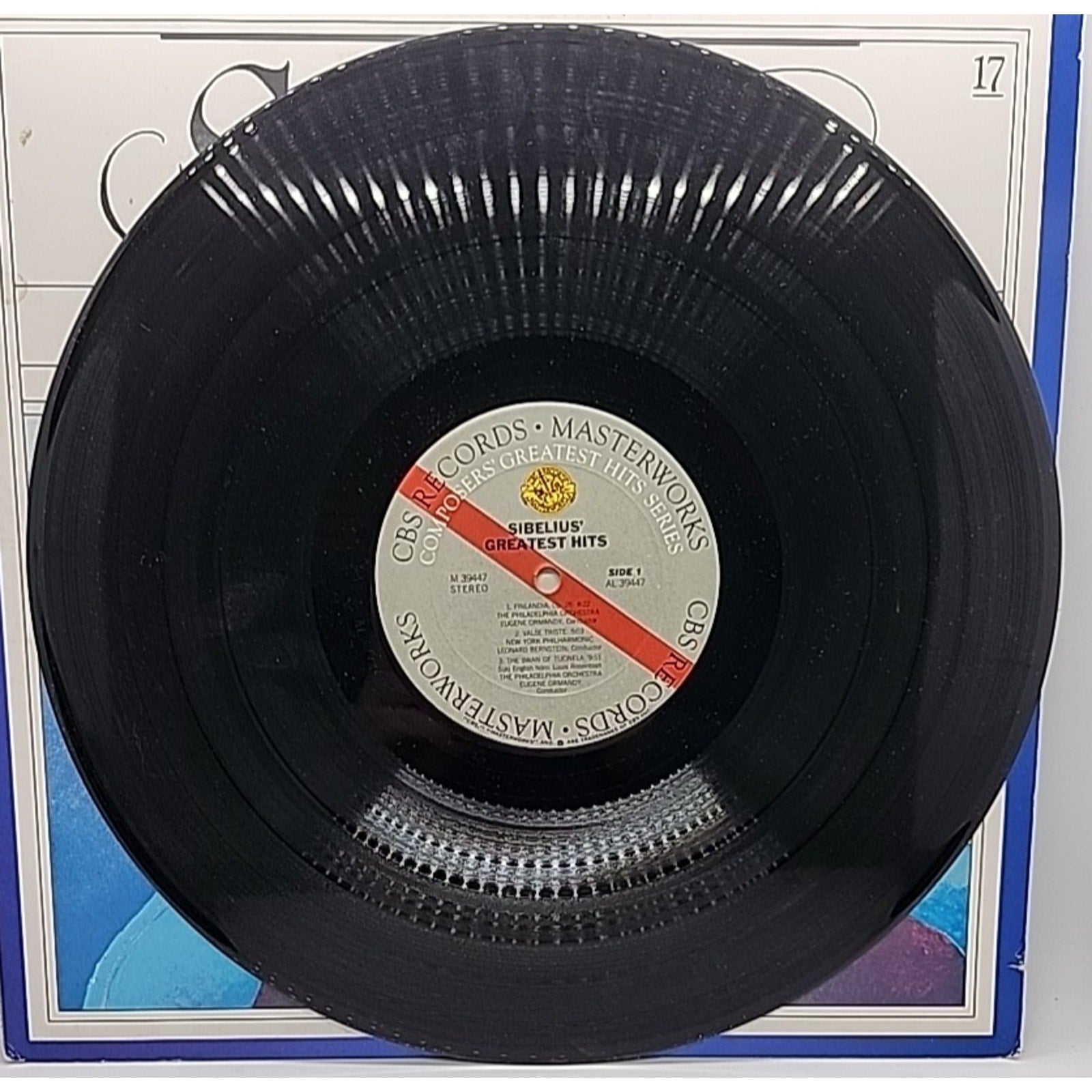 Sibelius Greatest Hits Leonard Bernstein New York Eugene Ormandy (Record)