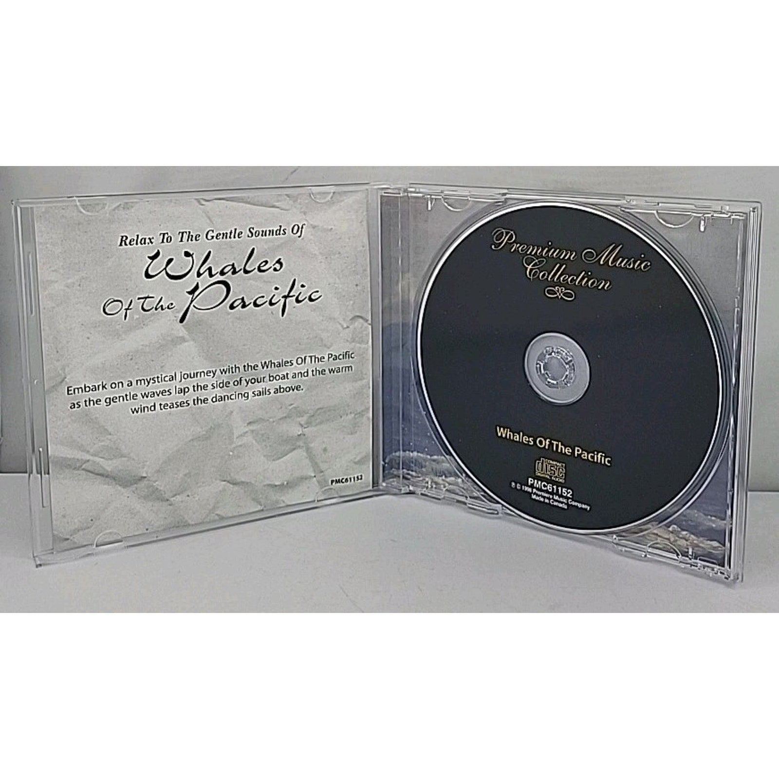 Relax To The Gentle Sounds Of Whales Of The Pacific CD, 1998