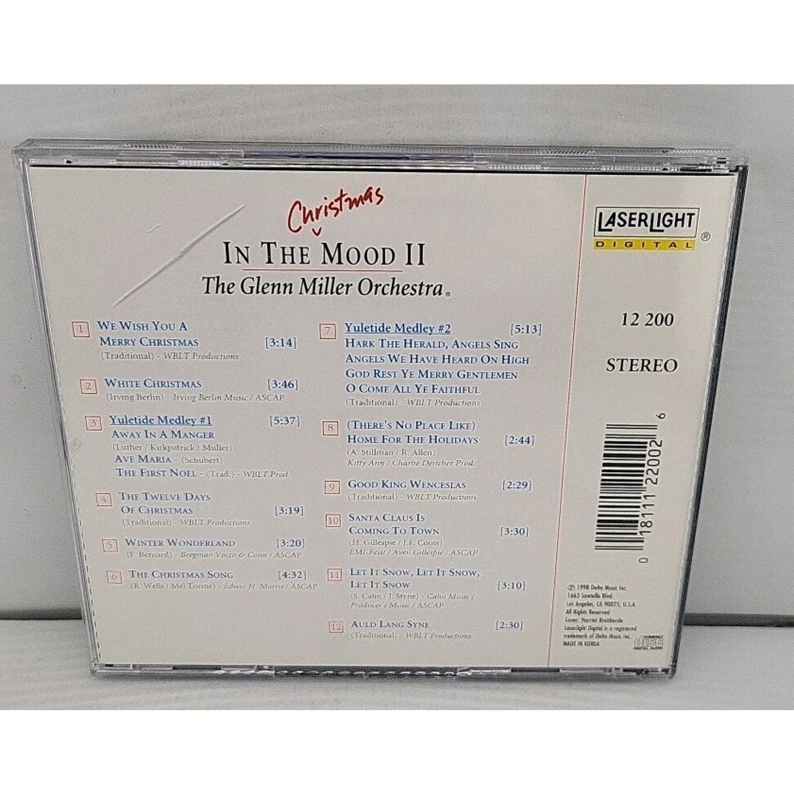 In the Christmas Mood 3 CD Set The Glenn Miller Orchestra 1997