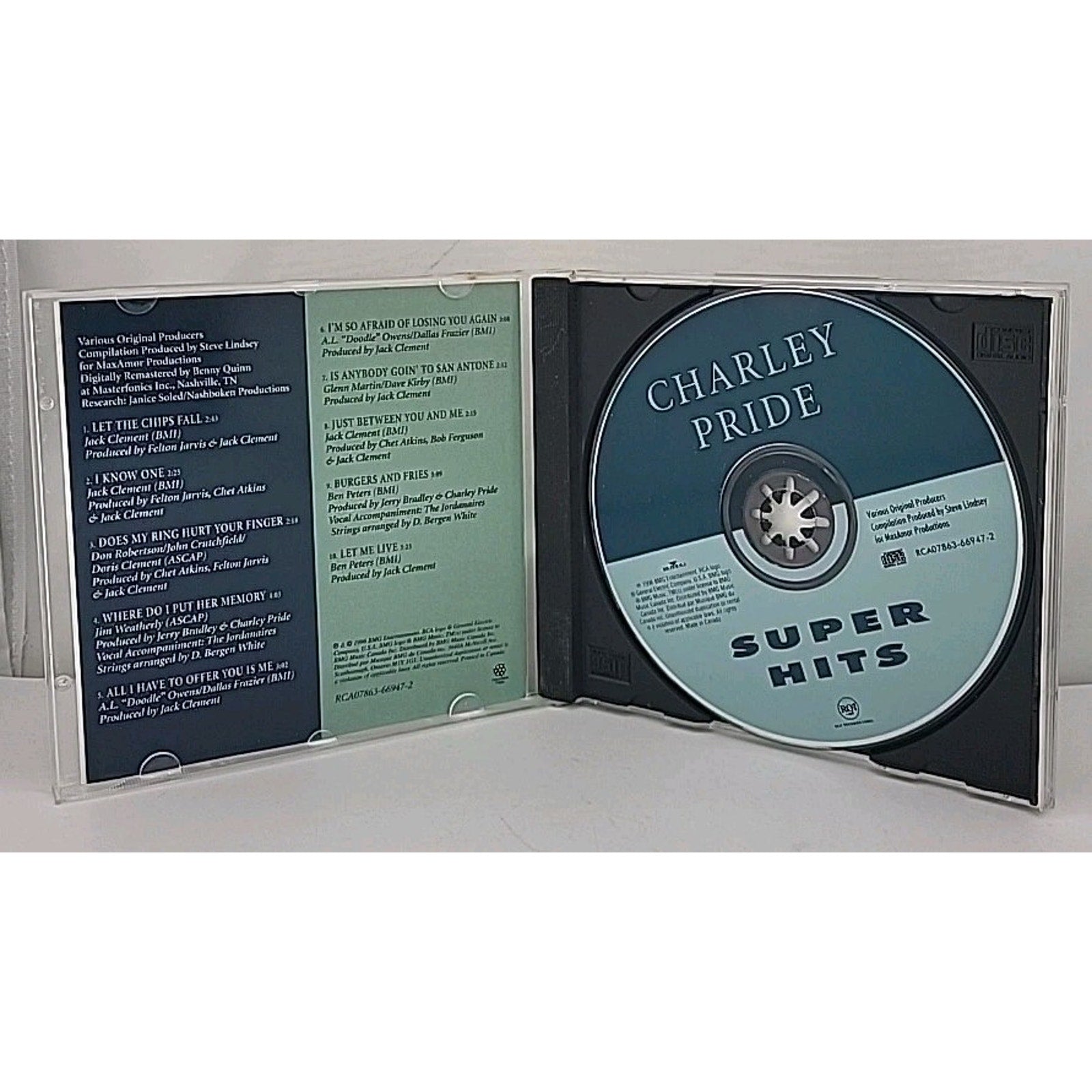 Superhits by Charley Pride (CD, 1996)