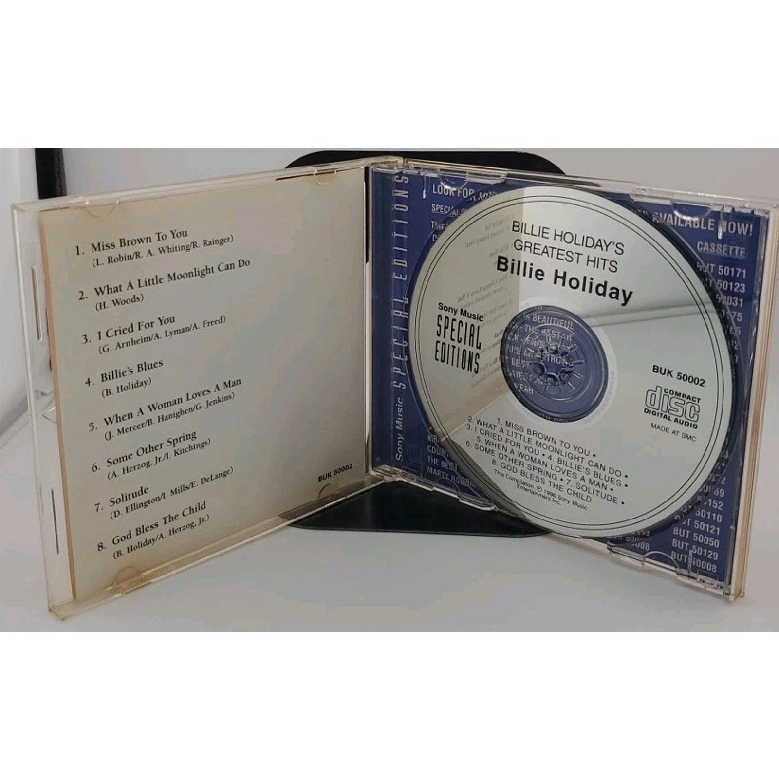Billie Holiday's Greatest Hits CD