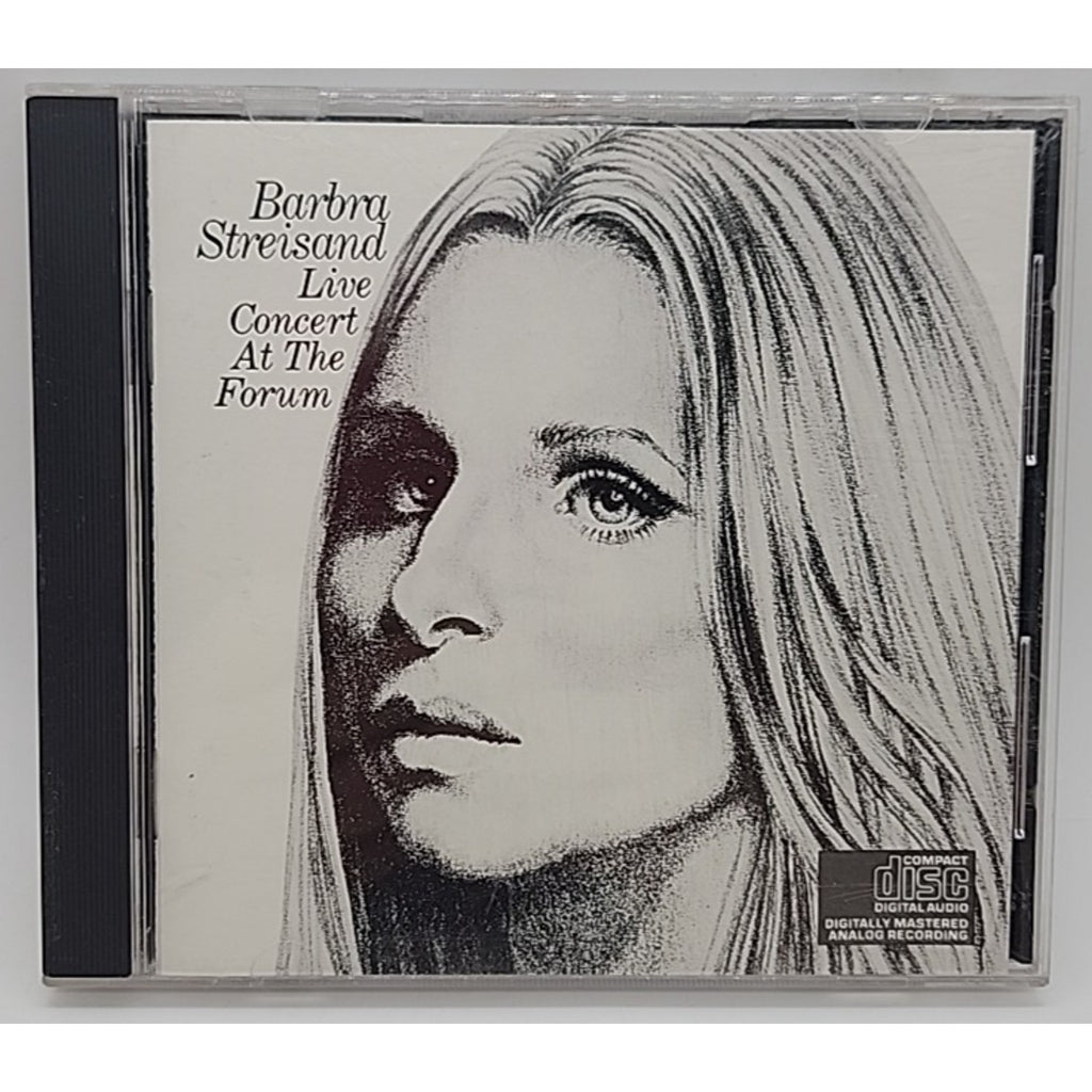 Live Concert at the Forum by Barbra Streisand (CD, 1989)