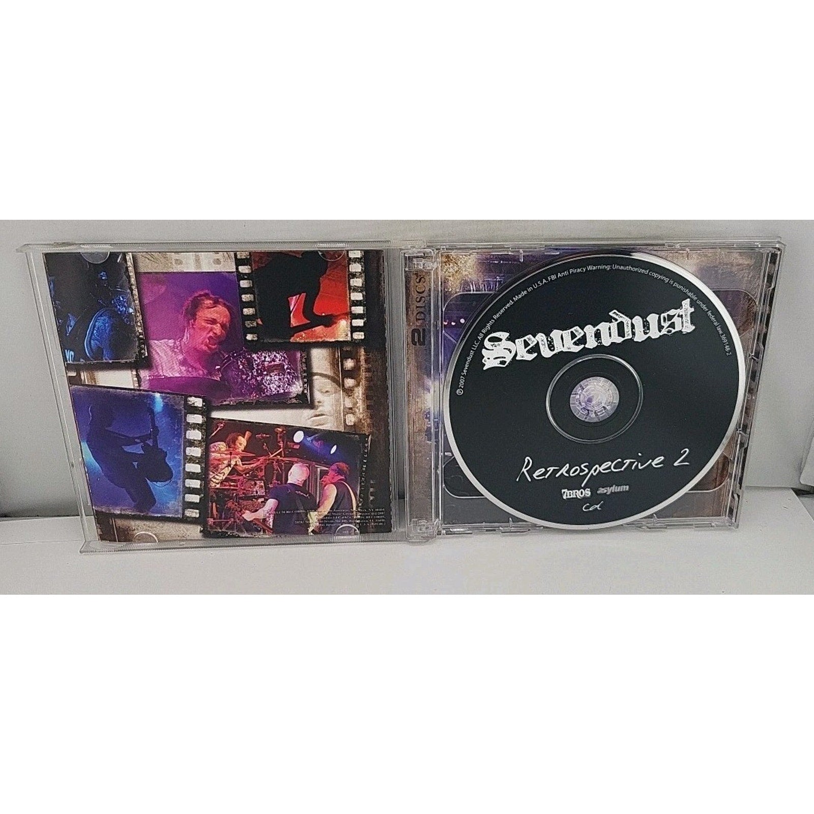 Retrospective 2 by Sevendust (CD, 2007) 2 Disc