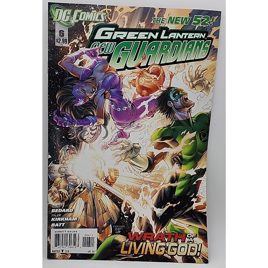 Green Lantern: New Guardians #6a (2012 New 52, DC Comic Book)