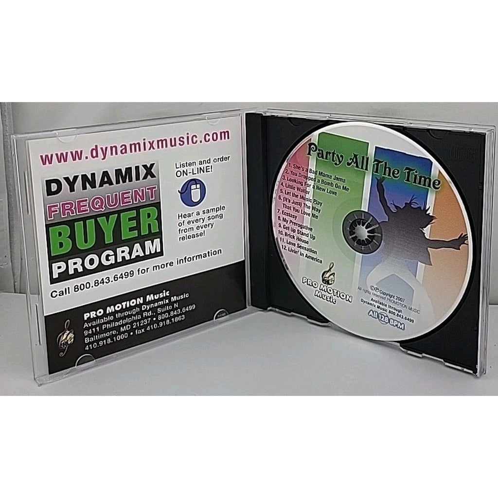 Party All The Time Pro Motion Music CD